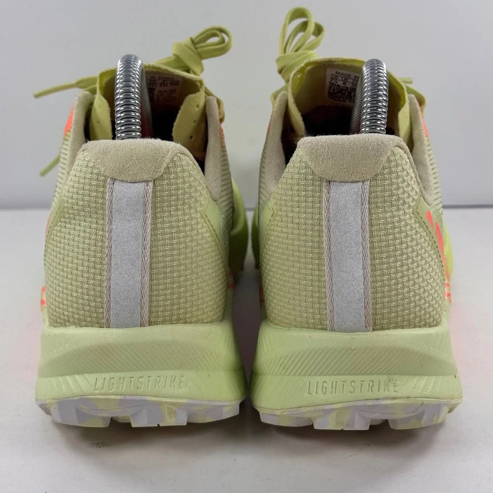 Adidas Terrex Agravic Flow 2.0 GTX Mens 7.5 Neon Yellow Trail Shoes H03383